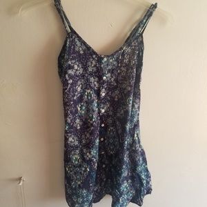 SALES cute flowery blue dress